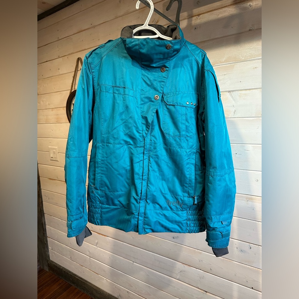 Firefly | Teal Ski/Snowboard Winter Jacket
